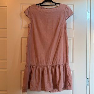 Maeve by Anthropologie Corduroy Drop Waist Dress